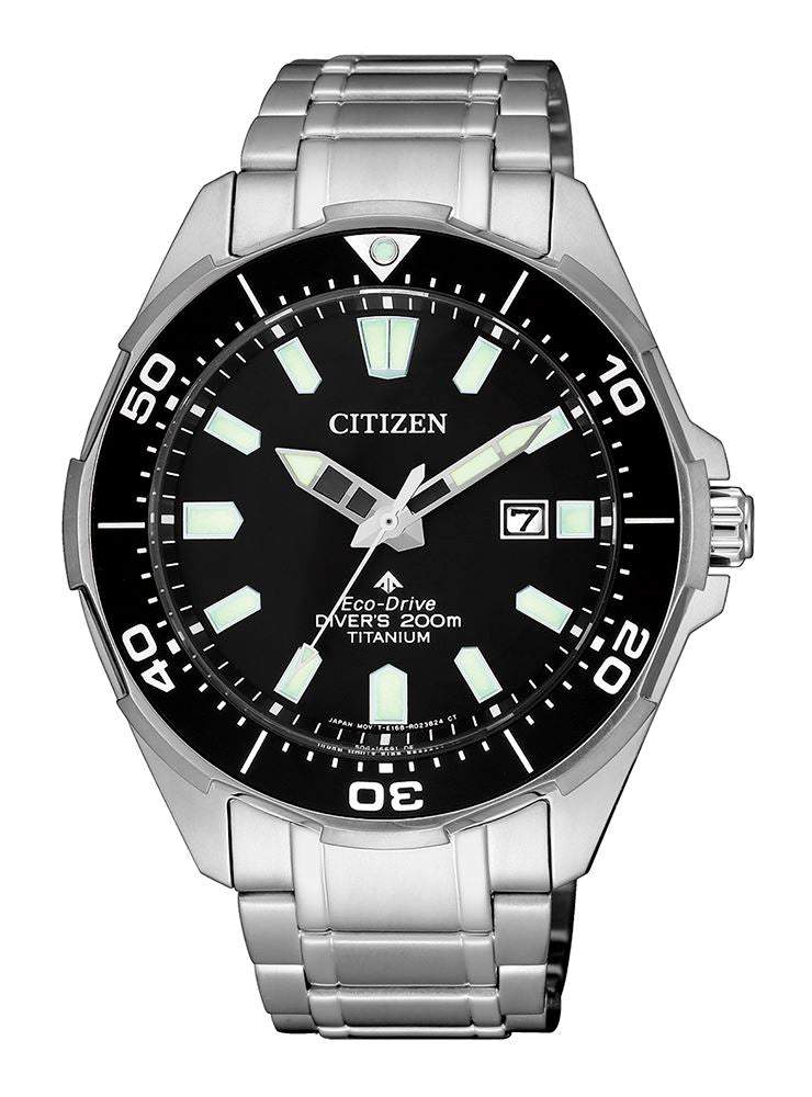 Citizen eco drive 2025 divers 200m titanium