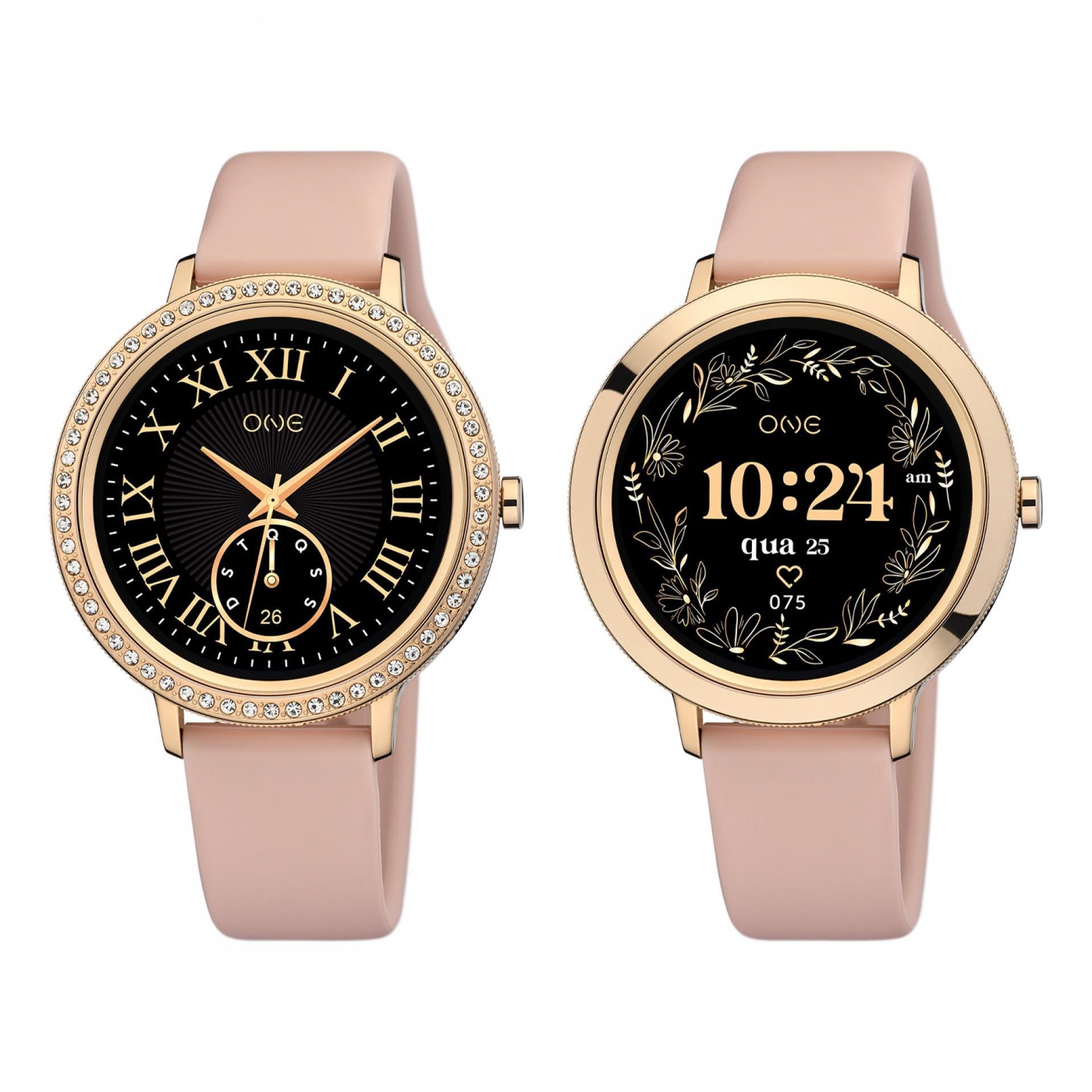 Smartwatch Box One Senhora GlamCall Rose Gold - Ana Joalheiros