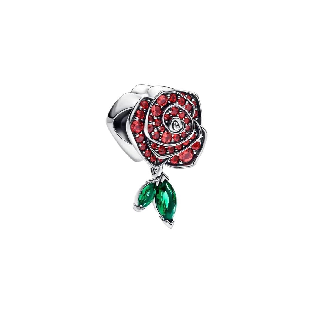 Rose Pandora Sterling Charm