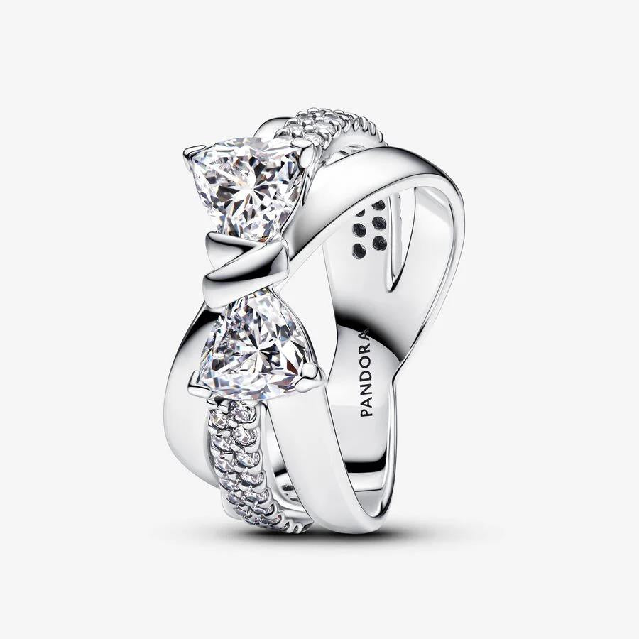 Anel Pandora Bow Sterling