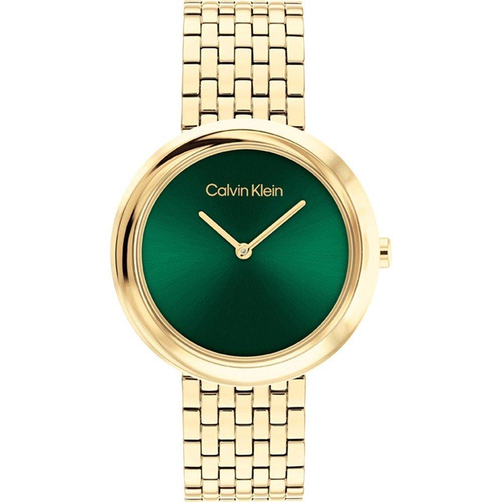 Calvin Klein Twisted Bezel Watch