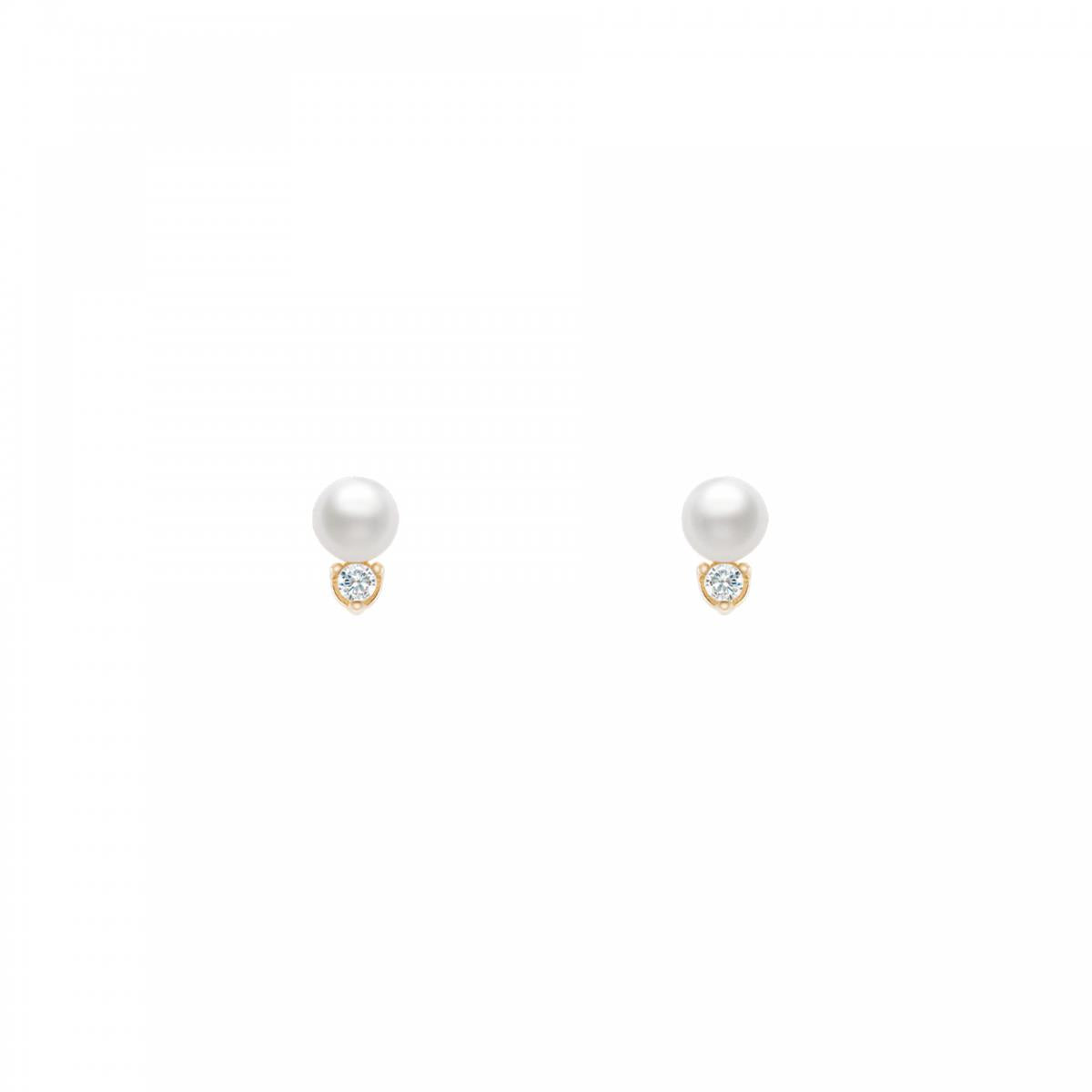 UNIKE PEARLS GOLD EARRINGS