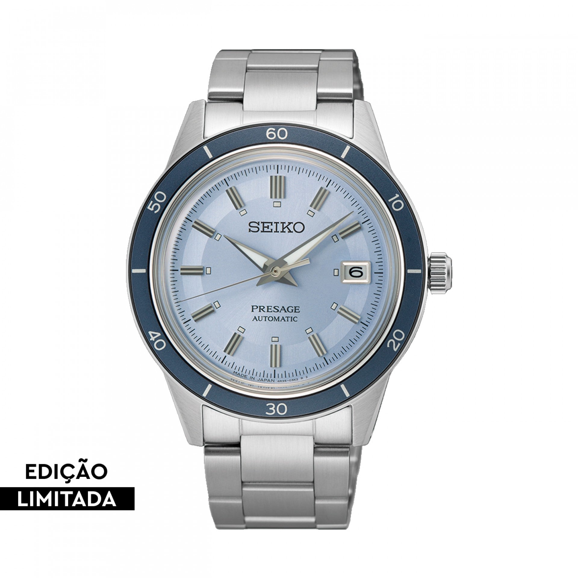 Relógio Seiko Presage Style60`s Ed. Lda. Europeia - Ana Joalheiros