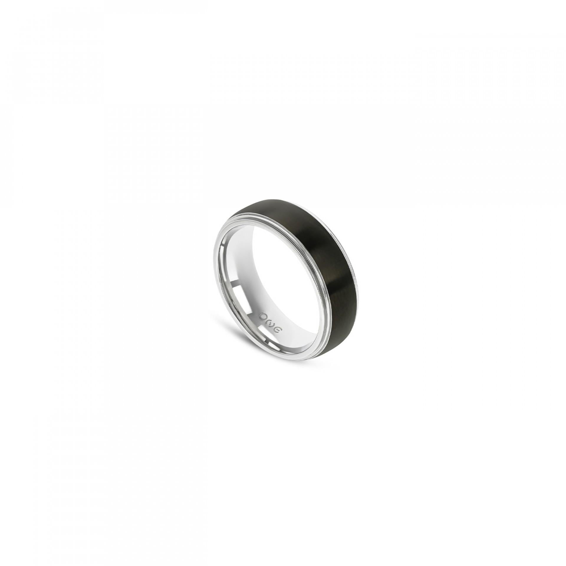 One Men Shadow Steel 10 Ring