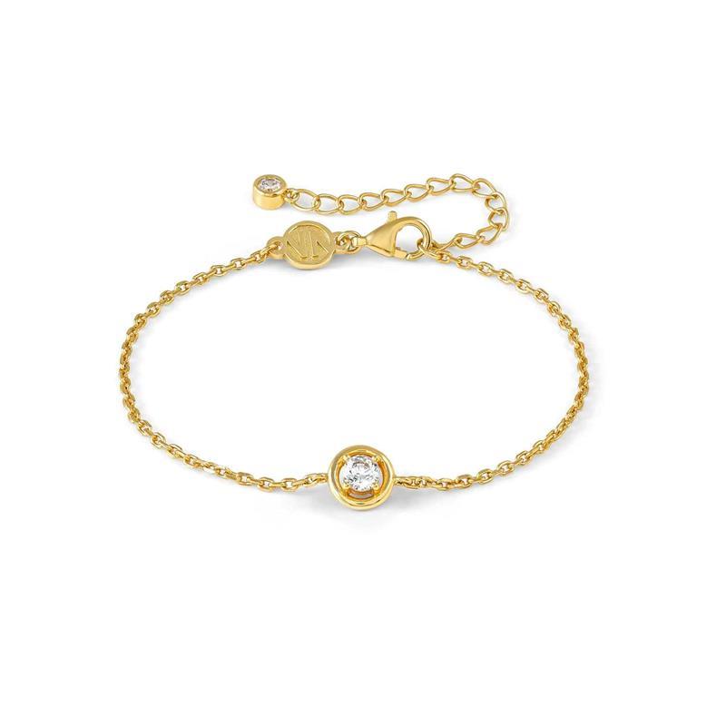 Pulseira Nomination CosmicLove Pedra Dourado