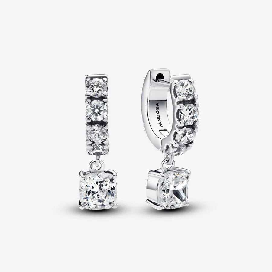 Pandora Bow Sterling Earrings