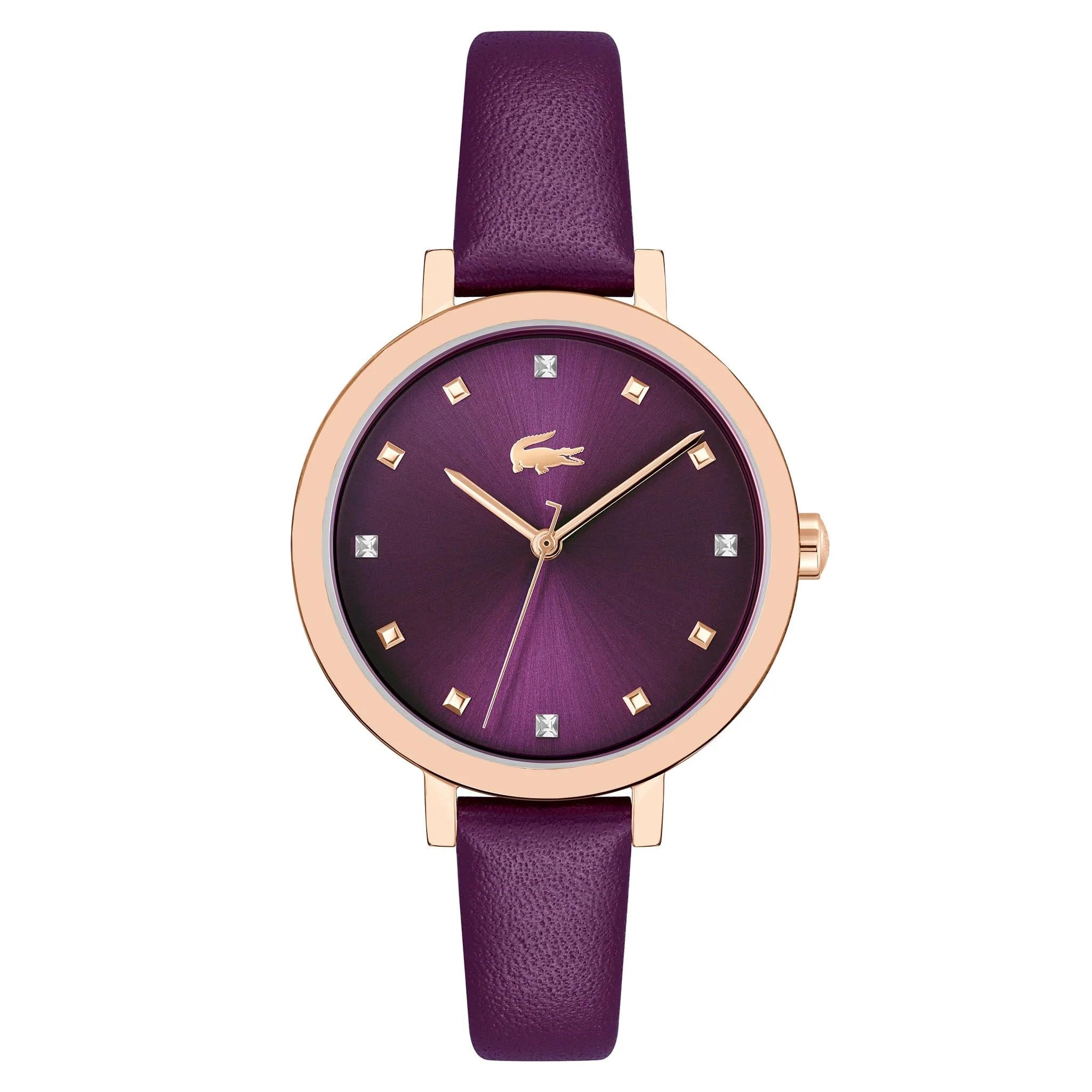 Lacoste Riga Plum Watch