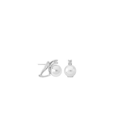 Majorica Selene Silver Earrings