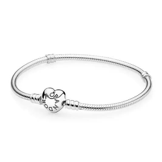 Pandora Silver Heart Bracelet