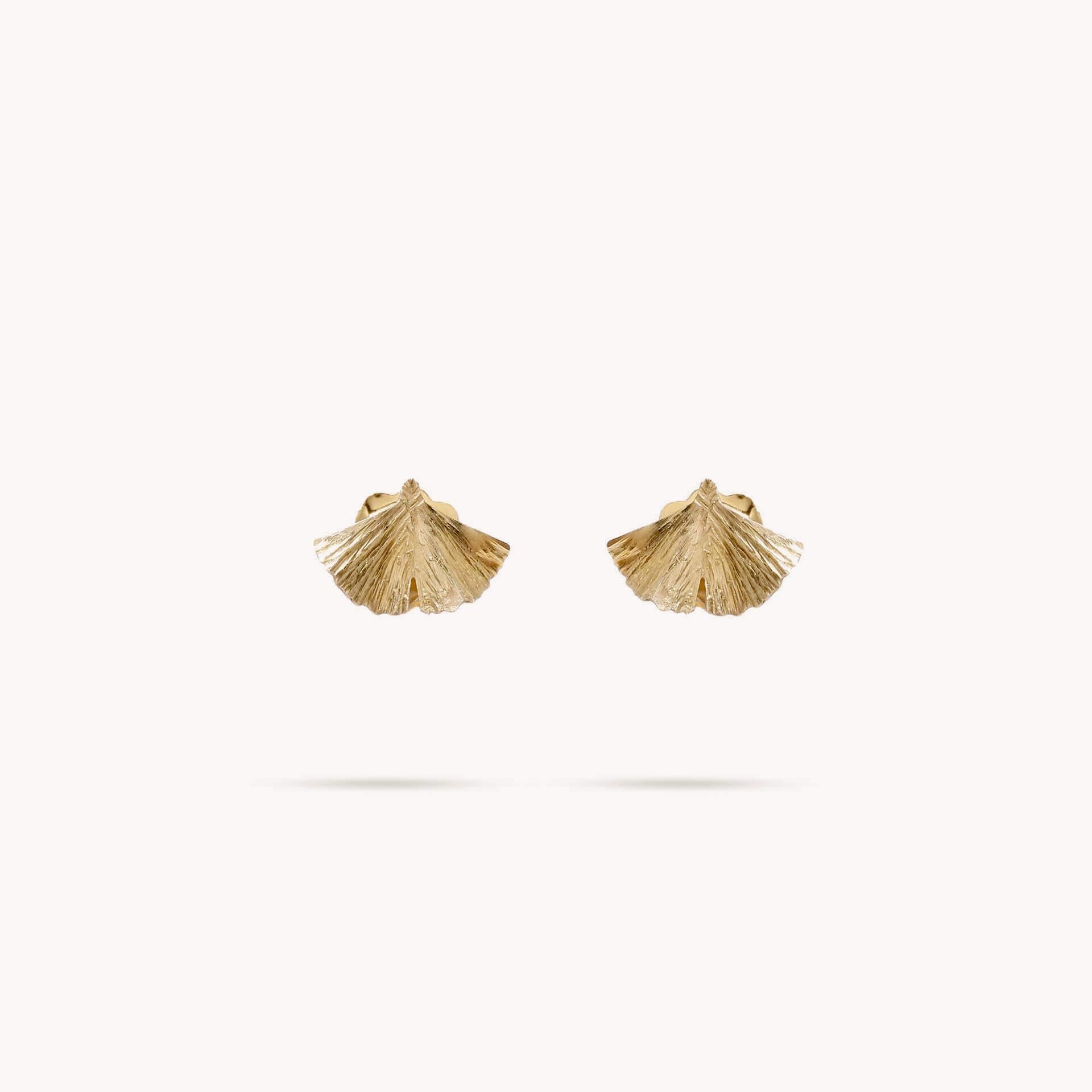 Sara Sousa Pinto Ginkgo Leaf Earrings