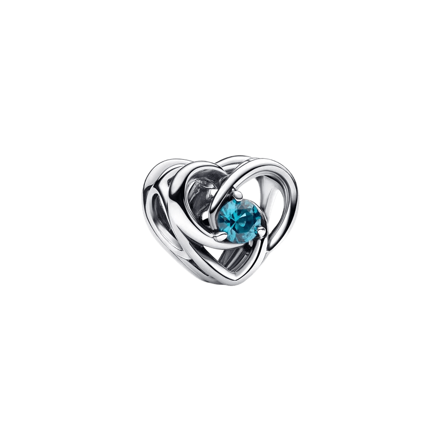 Conta Pandora Heart Sterling