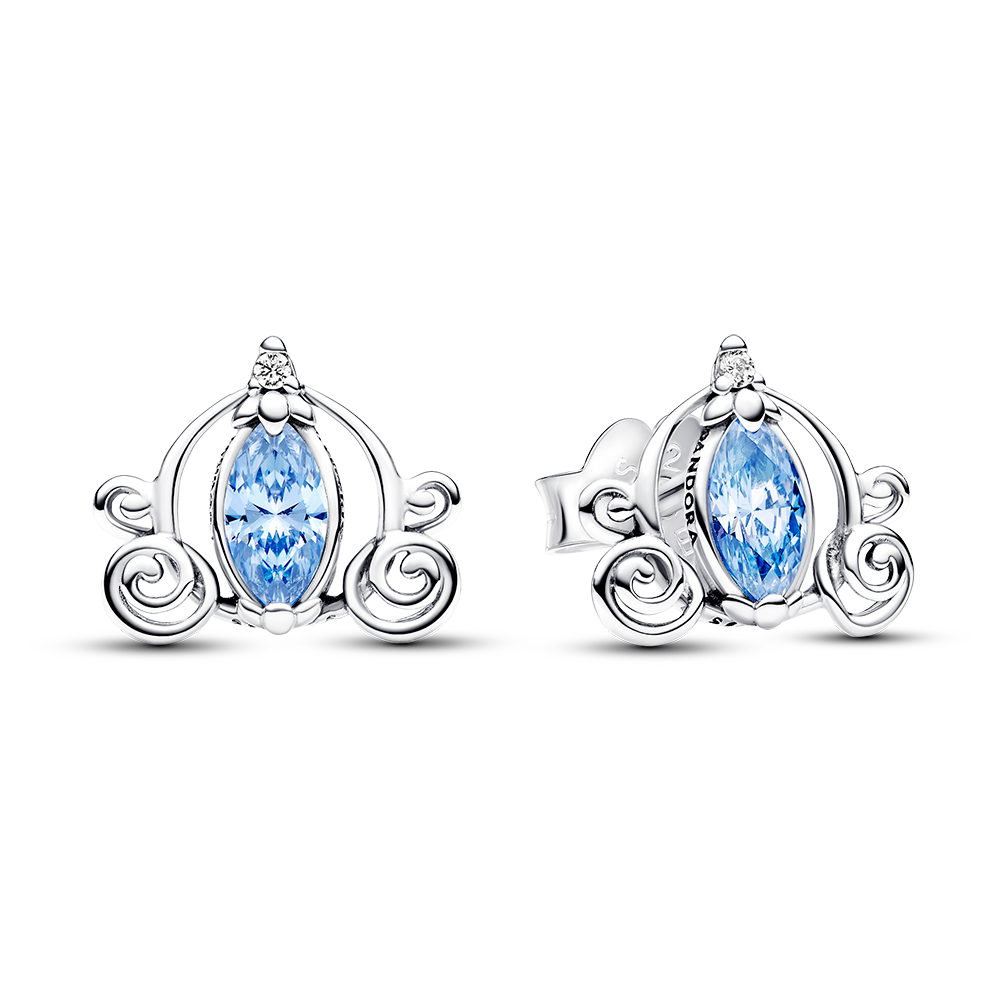 Brincos Pandora Cinderella Sterling Fancy