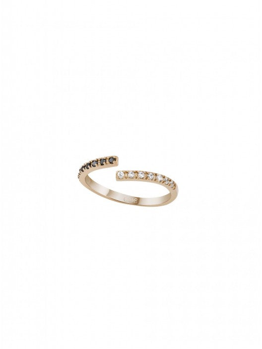 ONE JEWELLERY STEEL RING 31 ROSEGOLD - 7