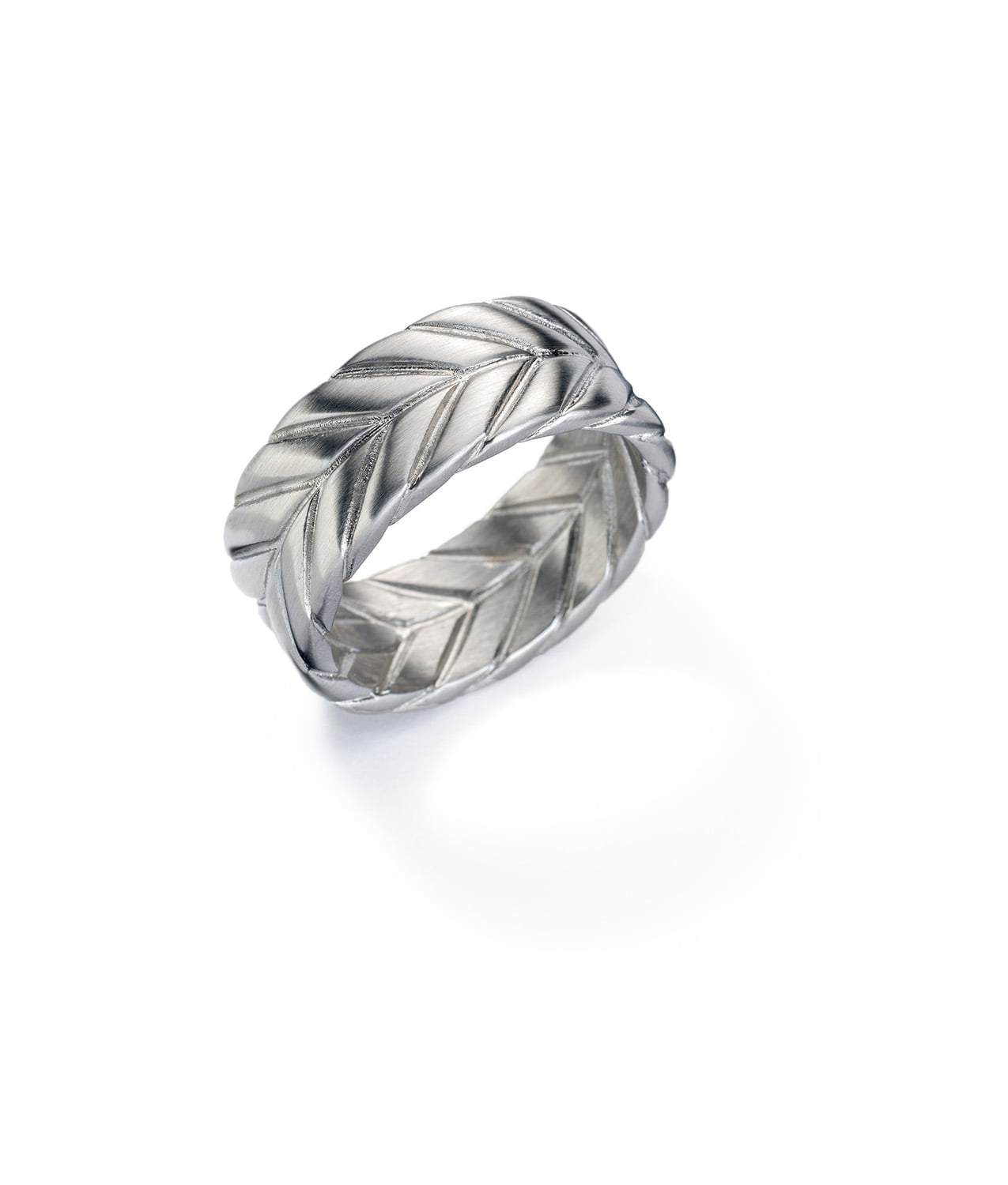 Men's Spike Ring Silver