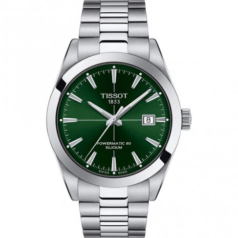 Relógio Tissot POWERMATIC 80 SILVER GREEN - Ana Joalheiros