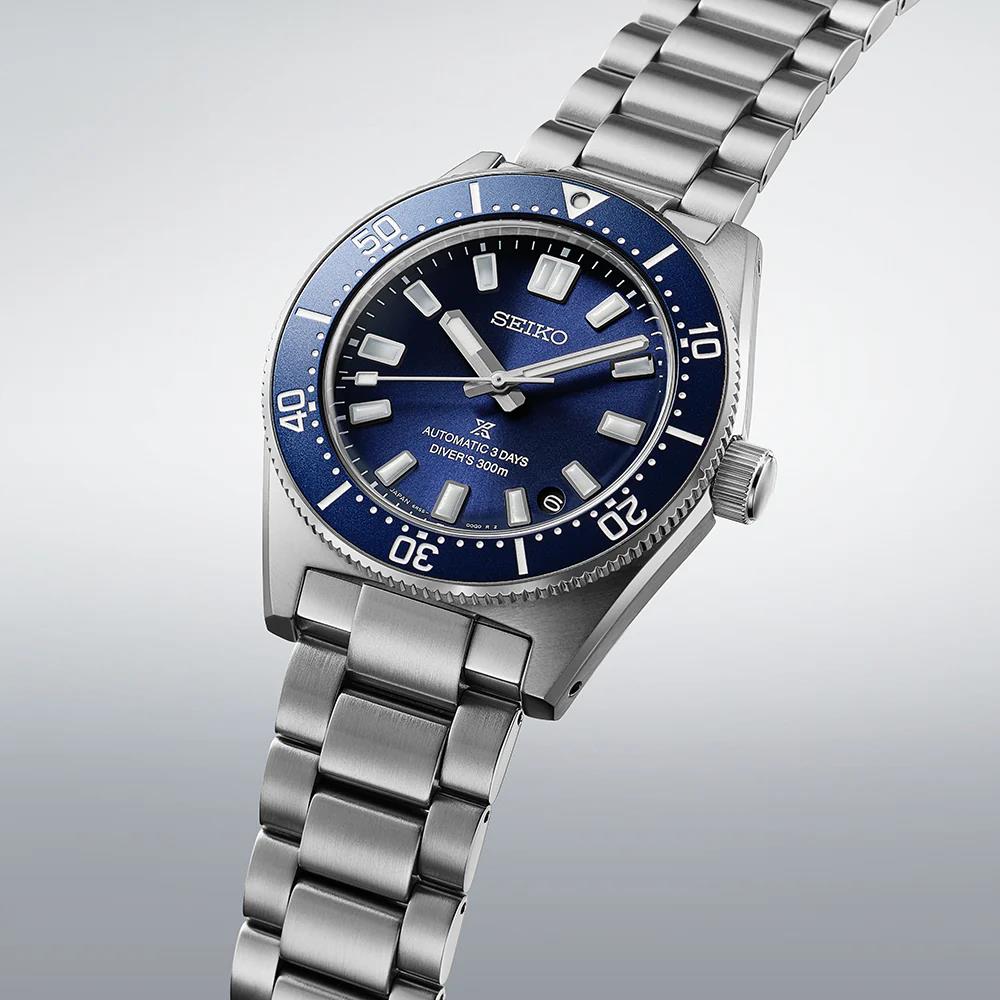 Relogio Seiko Prospex Heritage Diver`s 1965 6R55 Azul