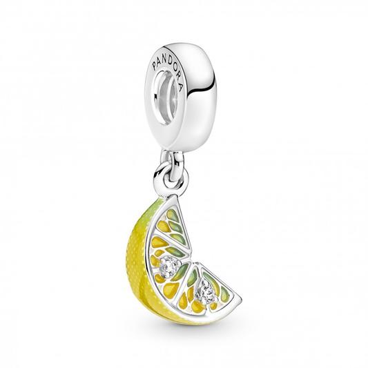 Pendente Pandora Lemon Slice Sparkling Fruit - Ana Joalheiros