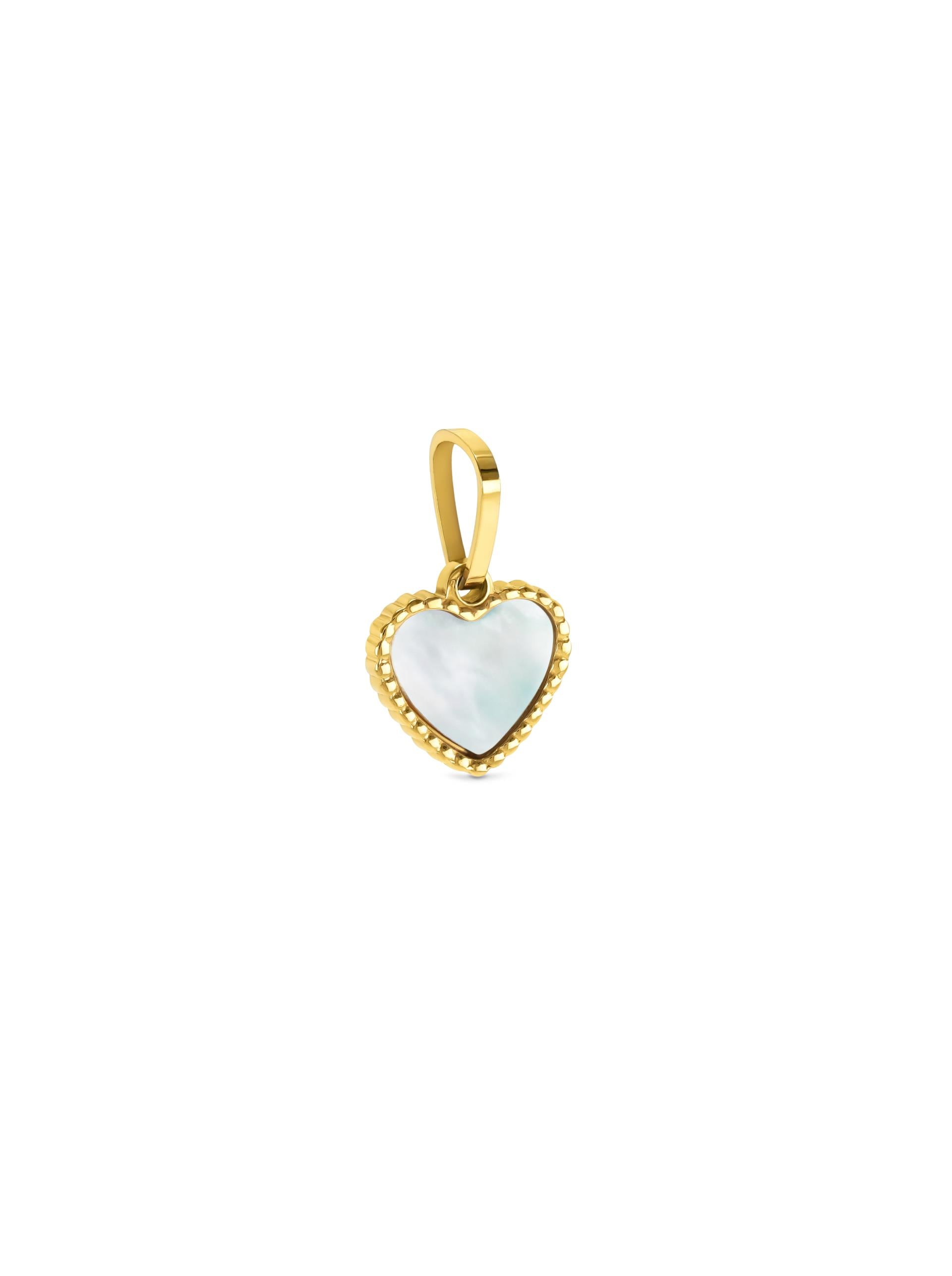 One Energy Pure Heart Gold Charm Pendant