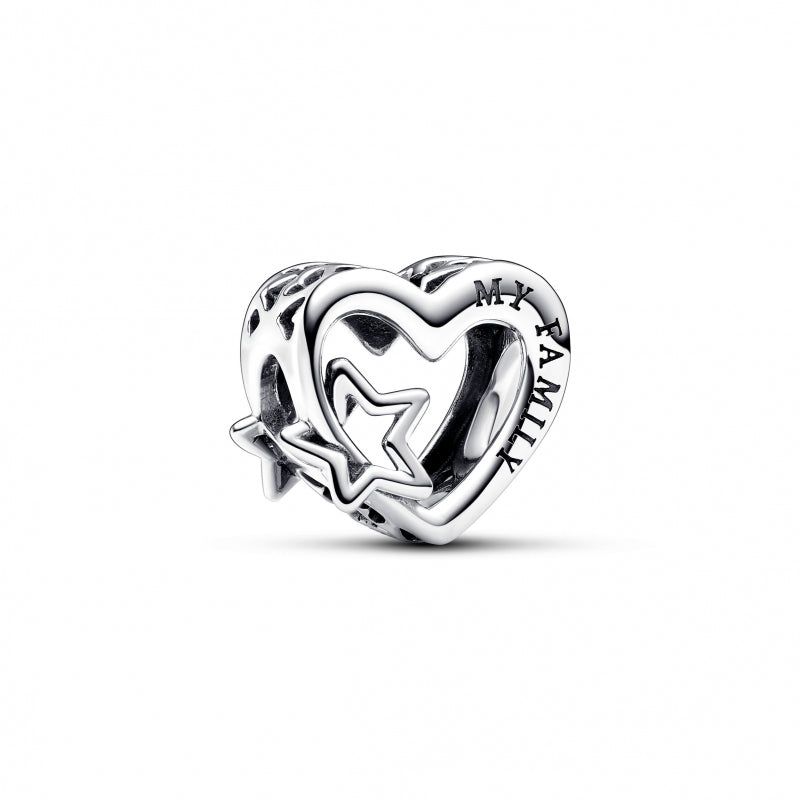 Conta Pandora Heart Sterling Silver Charm - Ana Joalheiros