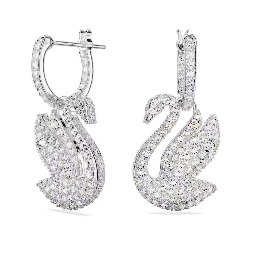 Brincos Swarovski Cisne