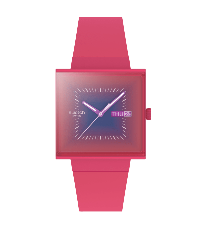 Swatch SQUARELY BERRY watch