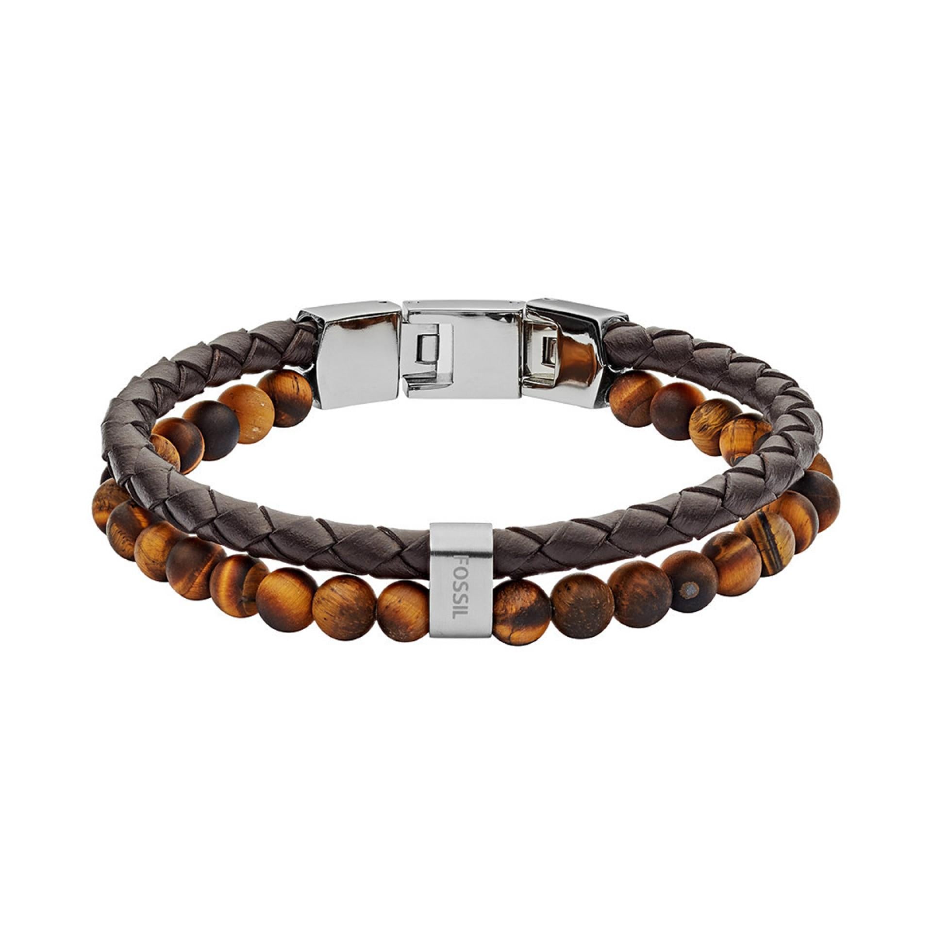 Fossil Tiger Eye Bracelet