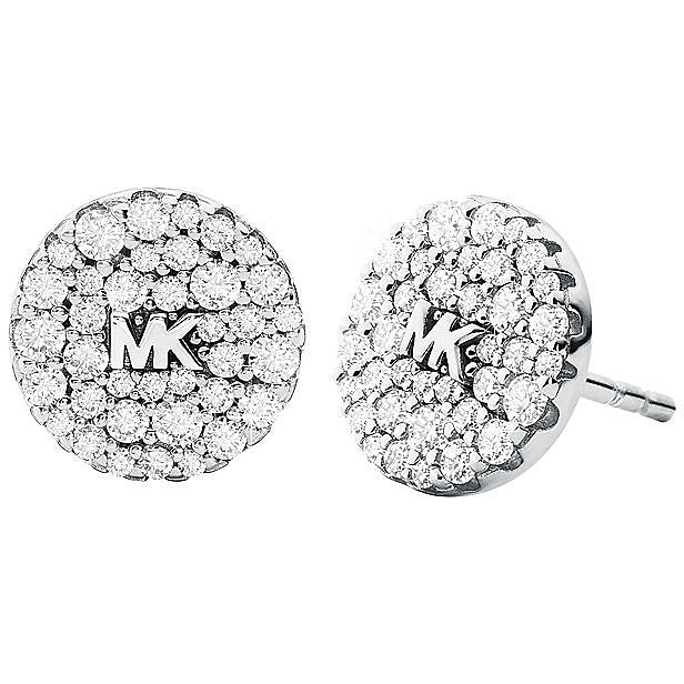 Michael Kors Clear Zirc Earrings.