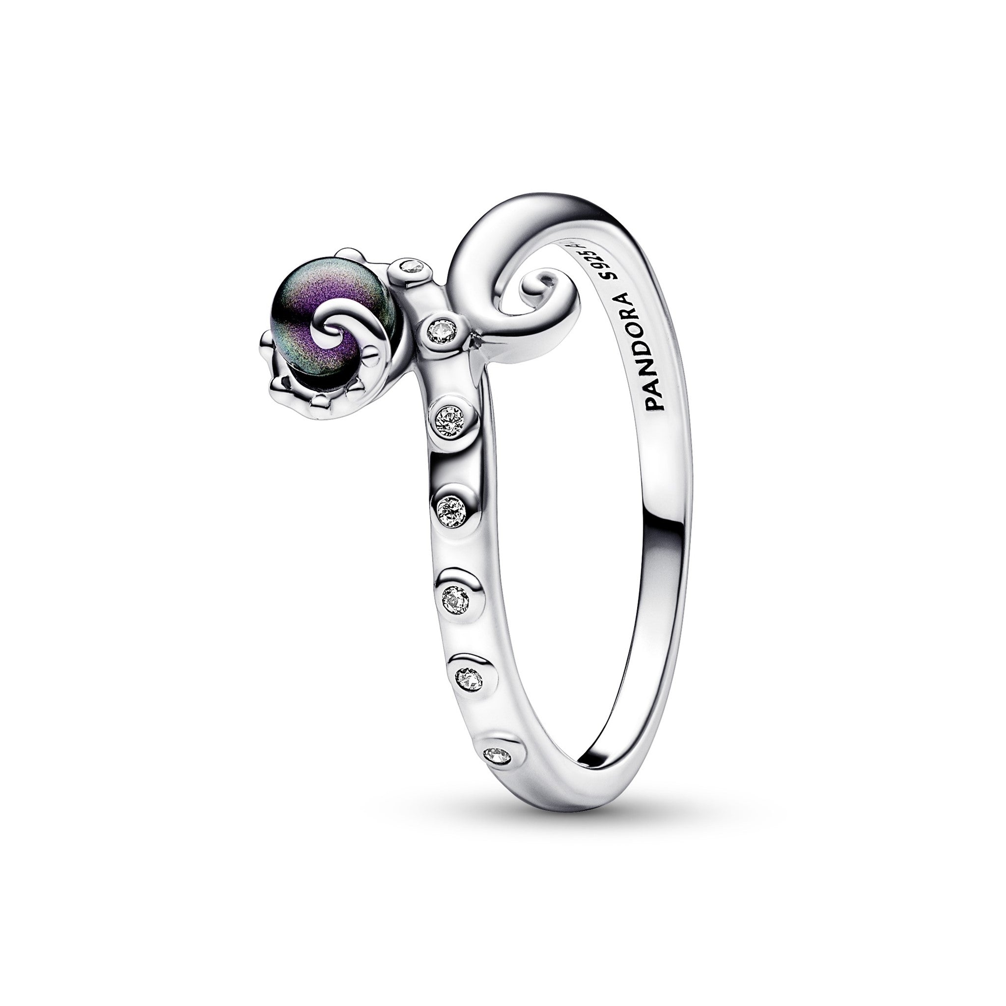 Anel Pandora Disney The Little Mermaid octopus sterling silver - Ana Joalheiros