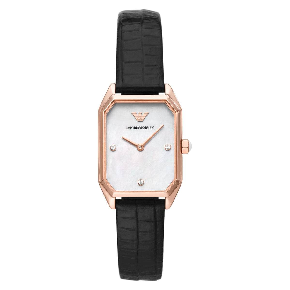 Armani white watch discount women's