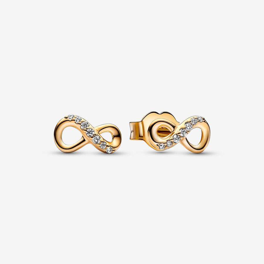 Sparkling Infinity Stud - Ana Joalheiros