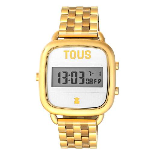 TOUS Gold IP Steel Icon Charms Watch with Mother-of-pearl | Plaza Las  Americas